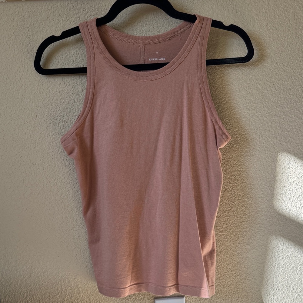 Everlane Women's Soft Pink Tank Top